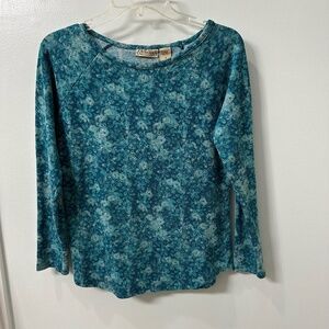 Art and Soul Knit Boatneck Long Sleeve Women's Top | Small